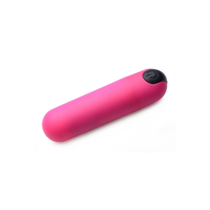 VIBRATING BULLET W/REMOTE CONTROL - PINK