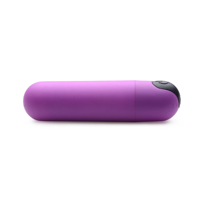 VIBRATING BULLET W/REMOTE CONTROL - PURPLE