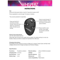WH VOICE ACTIVATED 10X VIBRATING EGG W/REMOTE CONTROL