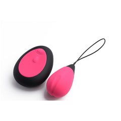 10X SILICONE VIBRATING EGG - PINK