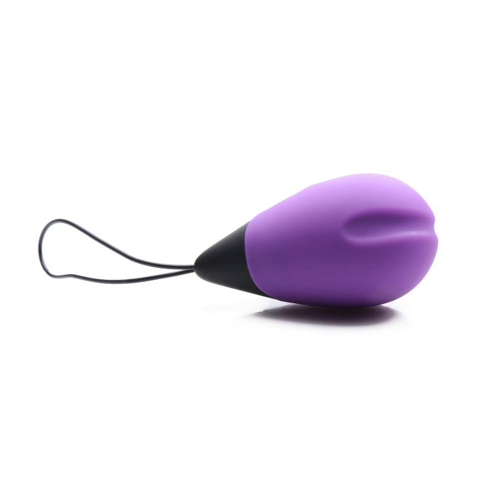 10X SILICONE VIBRATING EGG - PURPLE