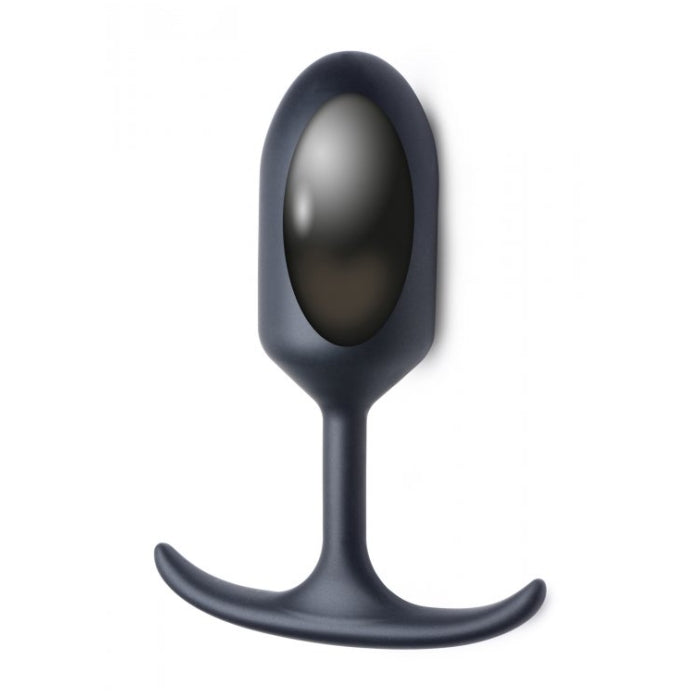 PREMIUM SILICONE WEIGHTED ANAL PLUG - LARGE