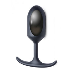 PREMIUM SILICONE WEIGHTED ANAL PLUG - LARGE