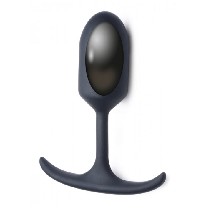 PREMIUM SILICONE WEIGHTED ANAL PLUG - MEDIUM