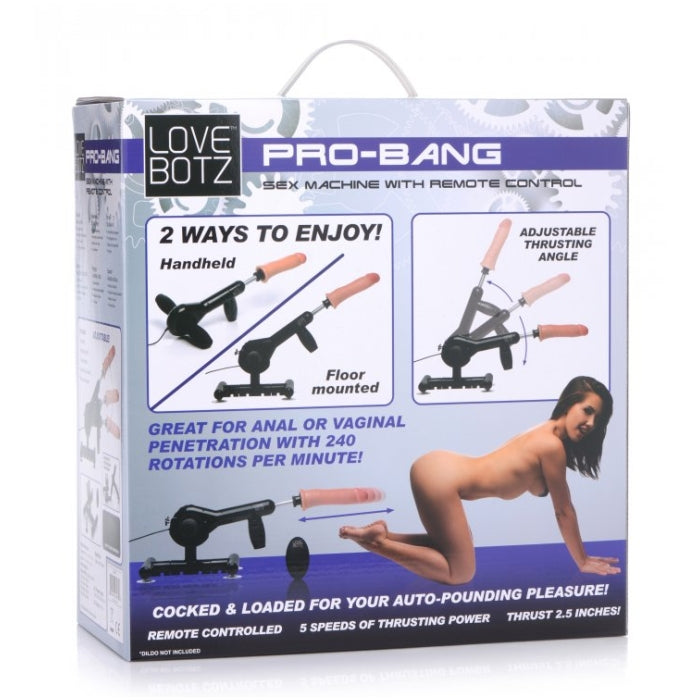 PRO-BANG SEX MACHINE WITH REMOTE CONTROL