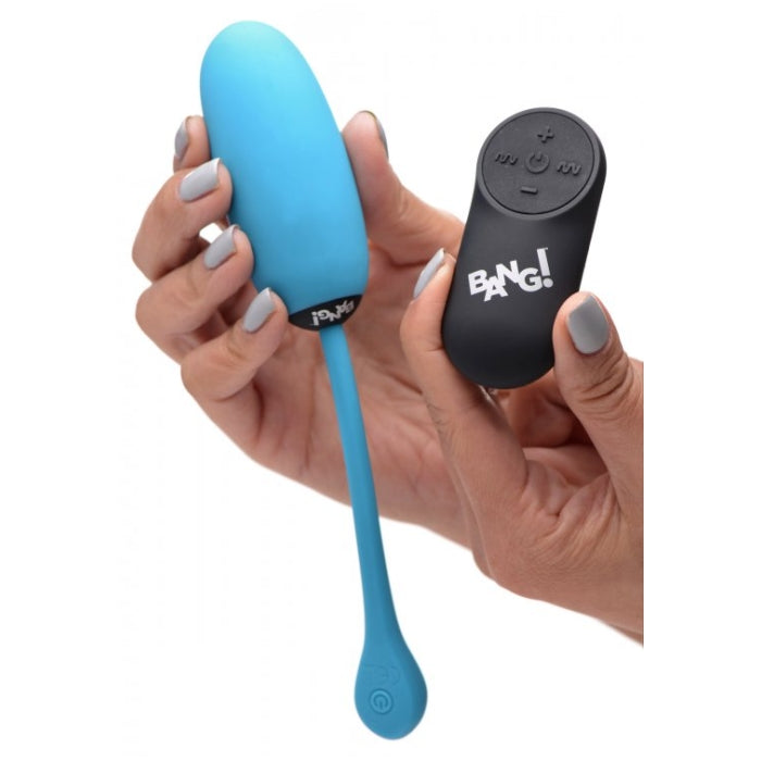 REMOTE CONTROL 28X SILICONE PLUSH EGG - BLUE