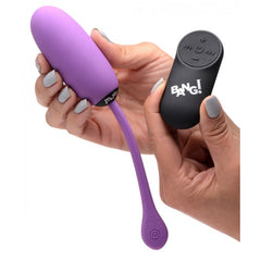 REMOTE CONTROL 28X SILICONE PLUSH EGG - PURPLE