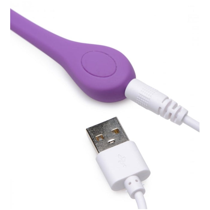REMOTE CONTROL 28X SILICONE PLUSH EGG - PURPLE