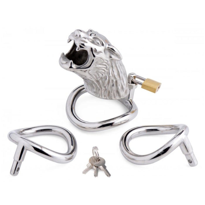 MS TIGER KING LOCKING CHASTITY CAGE