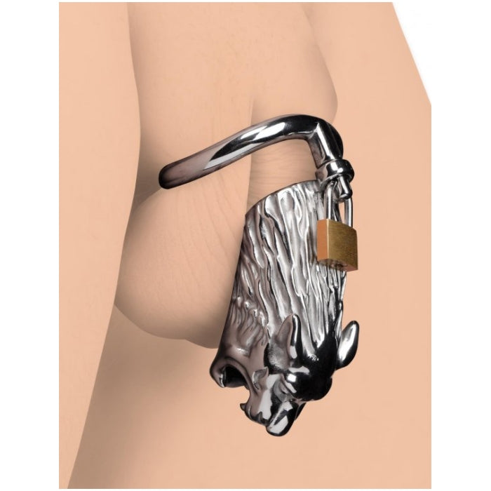 MS TIGER KING LOCKING CHASTITY CAGE