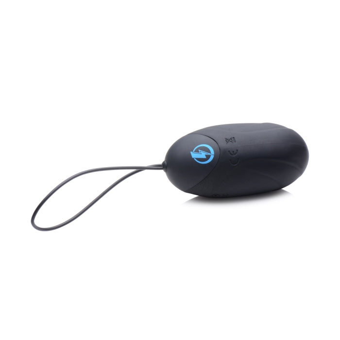 E-STIM PRO SILICONE VIBRATING EGG W/ REMOTE CONTROL