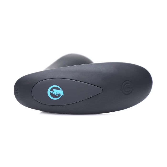 VIBRATING & E-STIM PROSTATE MASSAGER W/REMOTE