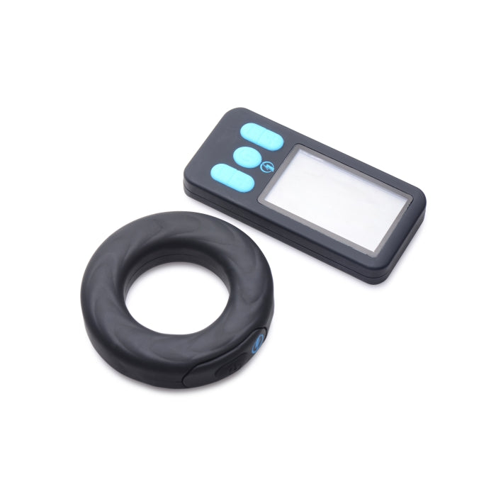 E-STIM PRO SILICONE COCK RING VIVE W/ REMOTE 38MM