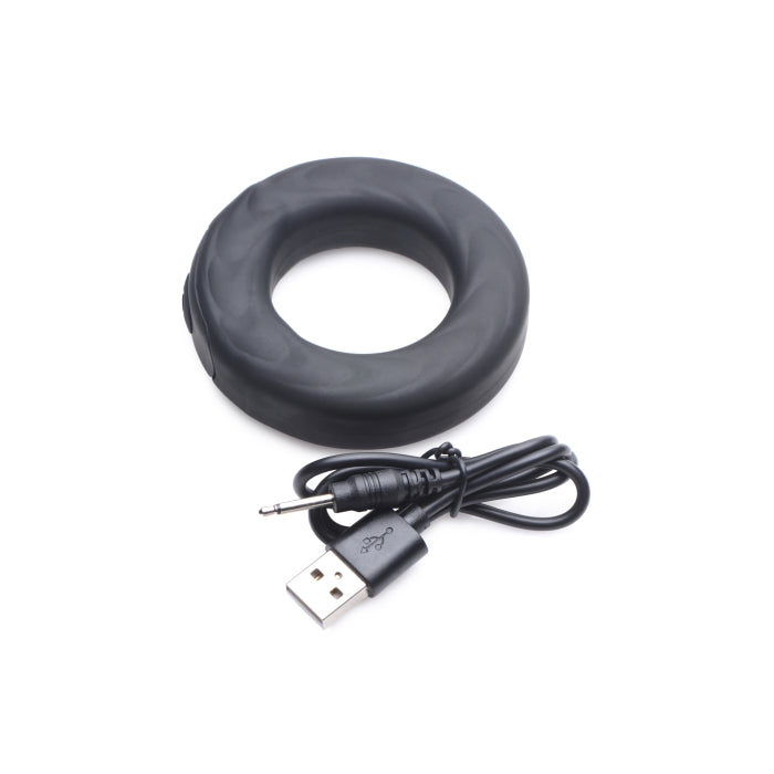E-STIM PRO SILICONE COCK RING VIVE W/ REMOTE 38MM