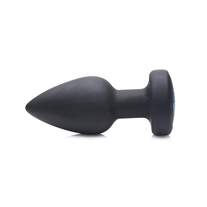 E-STIM PRO SILICONE VIBRATING ANAL PLUG W/ REMOTE