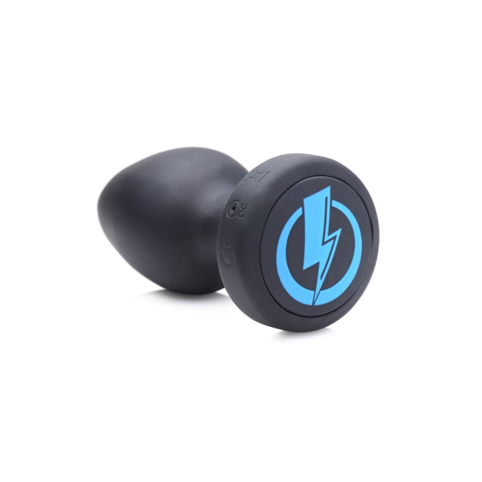 E-STIM PRO SILICONE VIBRATING ANAL PLUG W/ REMOTE