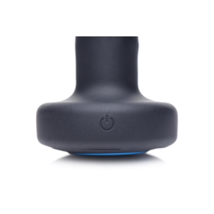 E-STIM PRO SILICONE VIBRATING ANAL PLUG W/ REMOTE