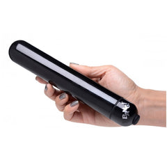 BG VIBRATING METALLIC XL BULLET - BLACK