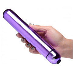 BG VIBRATING METALLIC XL BULLET - PURPLE