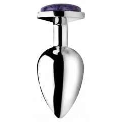 BS GEMSTONES AMETHYST - LARGE ANAL PLUG