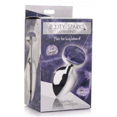 BS GEMSTONES AMETHYST - LARGE ANAL PLUG