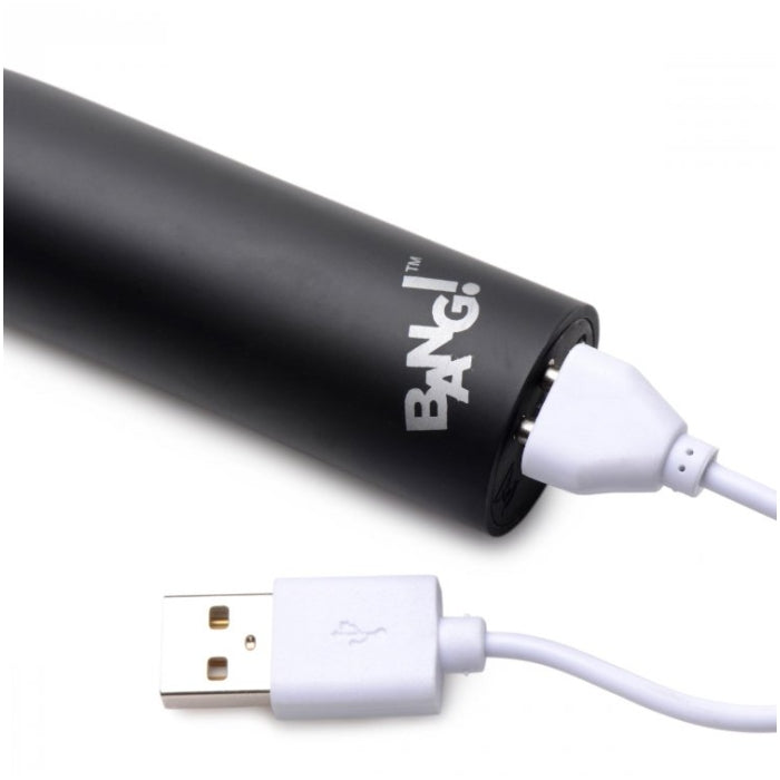 BG 10X MEGA VIBE - BLACK - RECHARGEABLE - 3.5"