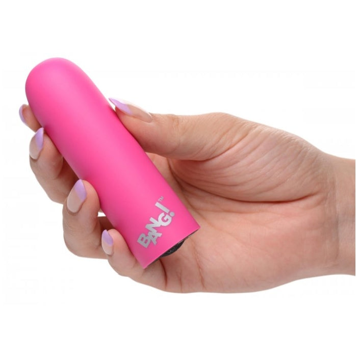 BG 10X MEGA VIBE - PINK - RECHARGEABLE - 3.5"
