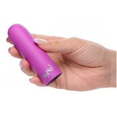 BG 10X MEGA VIBE - PURPLE - RECHARGEABLE - 3.5"
