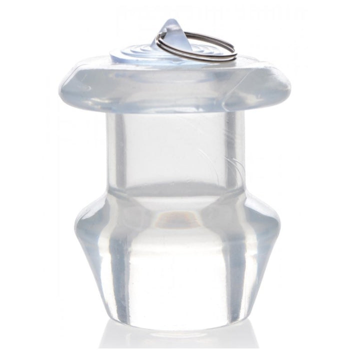 MS ASS BUNG CLEAR HOLLOW ANAL DILATOR 3" - MEDIUM