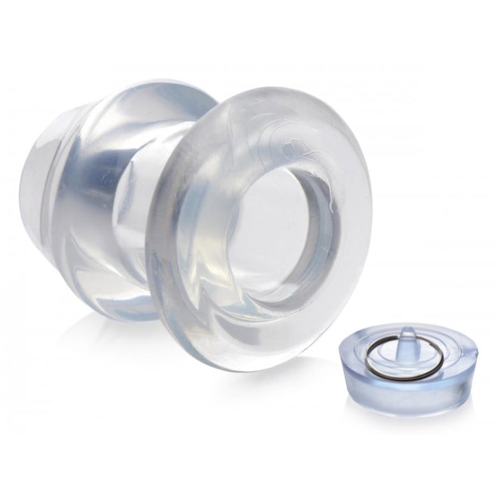 MS ASS BUNG CLEAR HOLLOW ANAL DILATOR 4.1" - XL