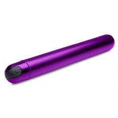 BG 10X SLIM METALLIC BULLET - PURPLE - RECHARGEABLE - 6.5