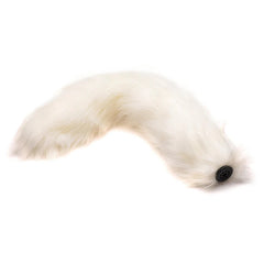 FOX TAIL WHITE SNAP-ON INTERCHANGEABLE