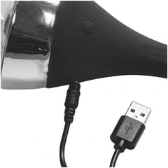 CS AUTO - VIBRATING ENEMA BULB - BLACK