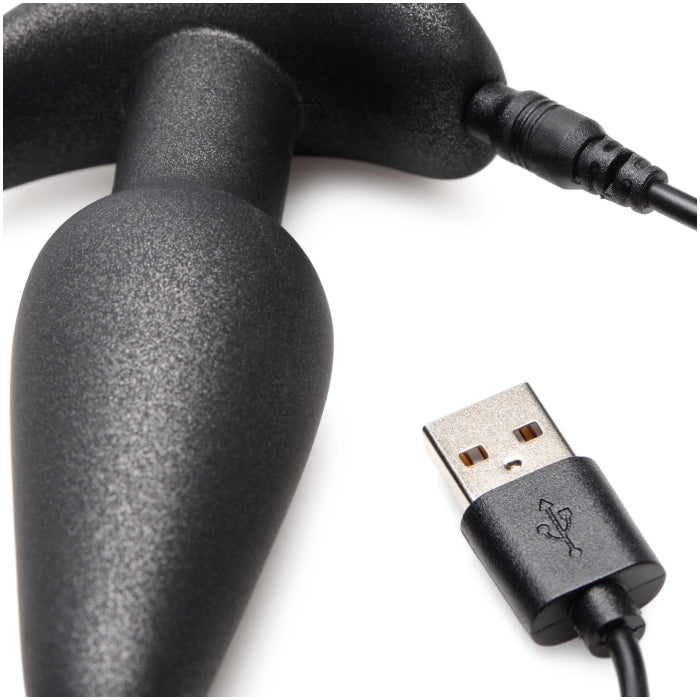 BG PLATINUM SERIES BUTT PLUG W/REMOTE CONTROL