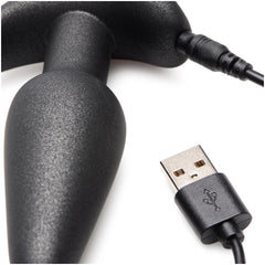 BG PLATINUM SERIES BUTT PLUG W/REMOTE CONTROL
