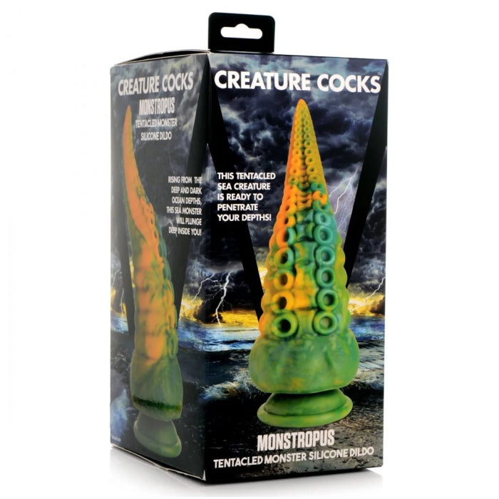 CC MONSTROPUS TENTACLED MONSTER SILICONE DILDO