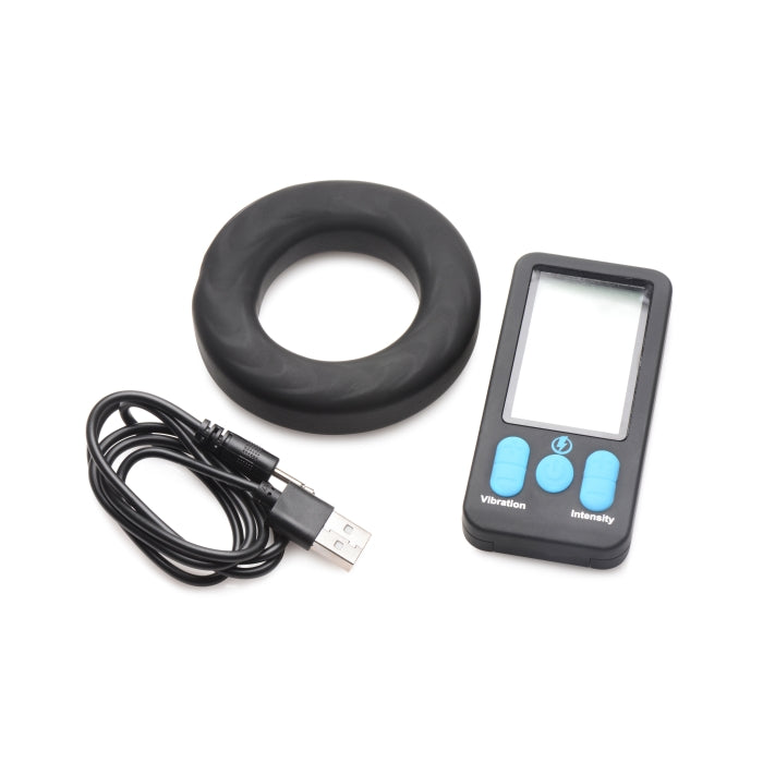 E-STIM PRO SILICONE COCK RING VIVE W/ REMOTE 45MM
