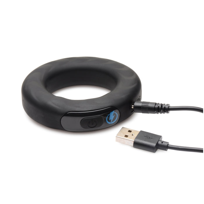 E-STIM PRO SILICONE COCK RING VIVE W/ REMOTE 45MM