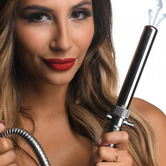 ENEMA NOZZLE WITH PUSH VALVE