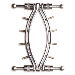 MS SPREAD 'EM POKER LABIA CLAMP W/ADJUSTABLE PRESS SCR