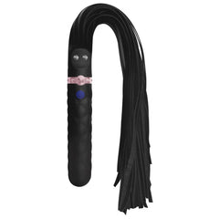 MS VIBRA-LASHER 9X VIBRATING SILCONE DILDO FLOGGER