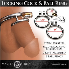 MS LOCKED COCK LOCKING & BALL RING
