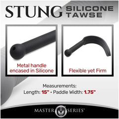 MS STUNG SILICONE TAWSE - BLACK