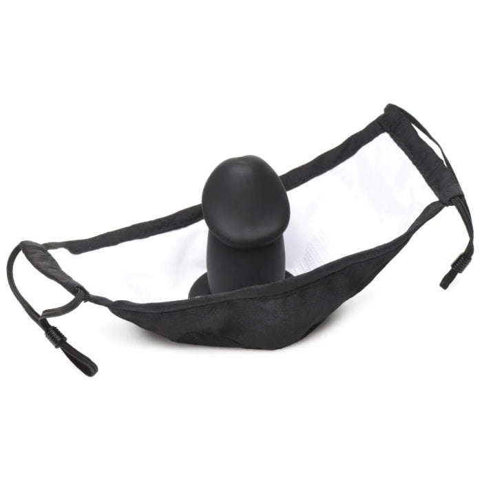 MS MOUTH-FULL DILDO FACE MASK
