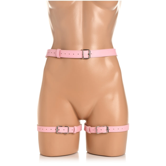 BONDAGE HARNESS W/BOWS - M/L