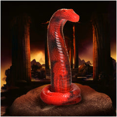 CC KING COBRA SILICONE DILDO