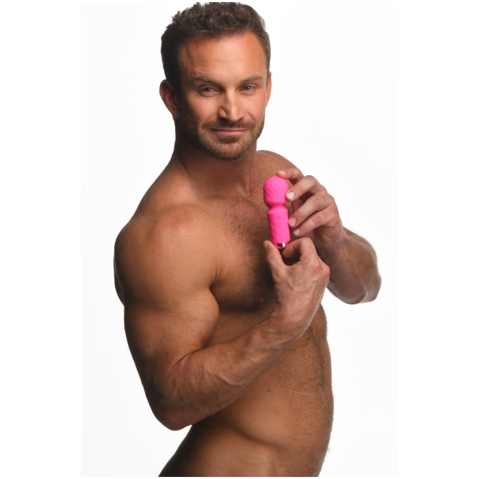 10X MINI SILICONE WAND - PINK