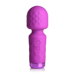 10X MINI SILICONE WAND - PURPLE