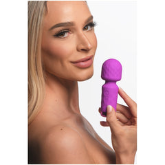 10X MINI SILICONE WAND - PURPLE