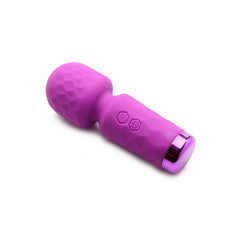 10X MINI SILICONE WAND - PURPLE
